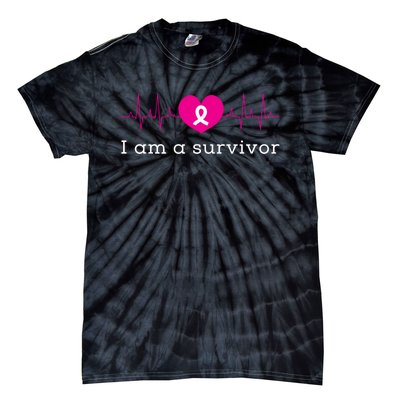 I Am A Survivor Cancer Tie-Dye T-Shirt