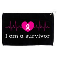 I Am A Survivor Cancer Grommeted Golf Towel