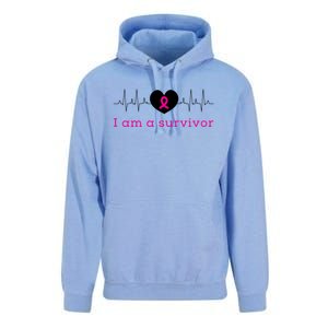 I Am A Survivor Cancer Unisex Surf Hoodie