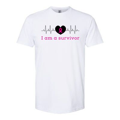 I Am A Survivor Cancer Softstyle CVC T-Shirt