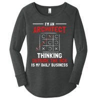 I'm An Architect Architectural Design Artwork Real Estate Women's Perfect Tri Tunic Long Sleeve Shirt