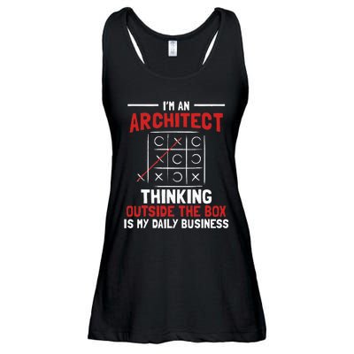 I'm An Architect Architectural Design Artwork Real Estate Ladies Essential Flowy Tank