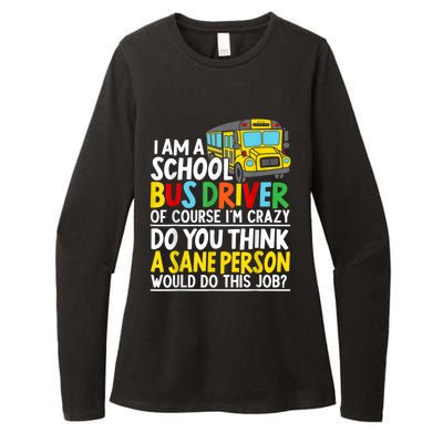 I Am A School Bus Driver Student Delivery Specialist Womens CVC Long Sleeve Shirt