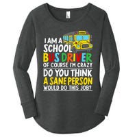 I Am A School Bus Driver Student Delivery Specialist Women's Perfect Tri Tunic Long Sleeve Shirt