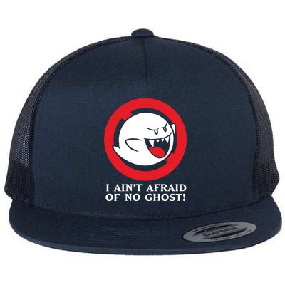 I Ain't Afraid Of No Ghost Flat Bill Trucker Hat