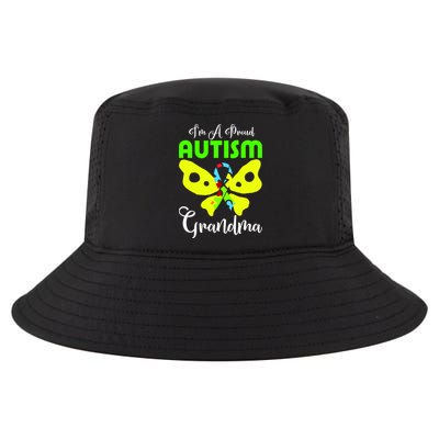 I Am A Proud Autism Grandma Cool Comfort Performance Bucket Hat