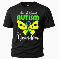 I Am A Proud Autism Grandma Cooling Performance Crew T-Shirt