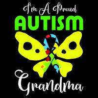 I Am A Proud Autism Grandma Impact Tech Backpack