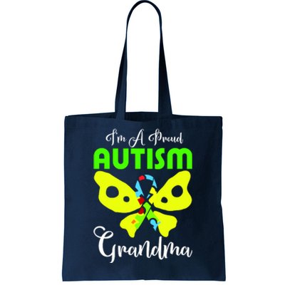 I Am A Proud Autism Grandma Tote Bag