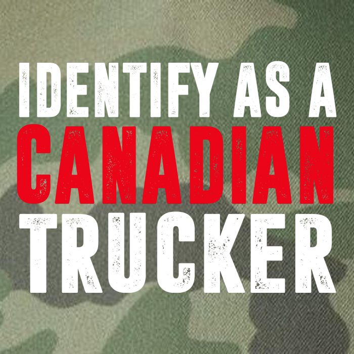 Identify As A Canadian Trucker Legacy Tie Dye Trucker Hat