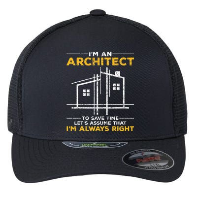 Im An Architect Architecture Funny Architect Flexfit Unipanel Trucker Cap