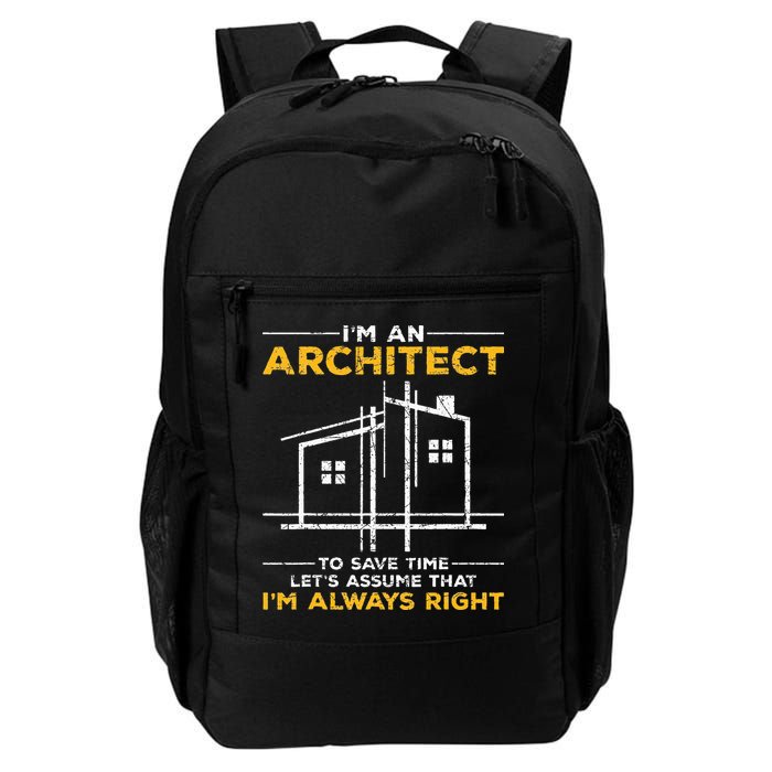 Im An Architect Architecture Funny Architect Backpack