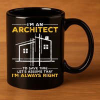 Im An Architect Architecture Funny Architect 11oz C Handle Ceramic Mug