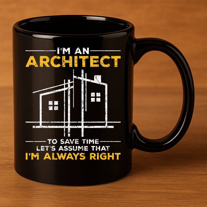 Im An Architect Architecture Funny Architect 11oz C Handle Ceramic Mug