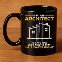 Im An Architect Architecture Funny Architect 11oz C Handle Ceramic Mug
