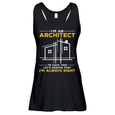 Im An Architect Architecture Funny Architect Ladies Essential Flowy Tank