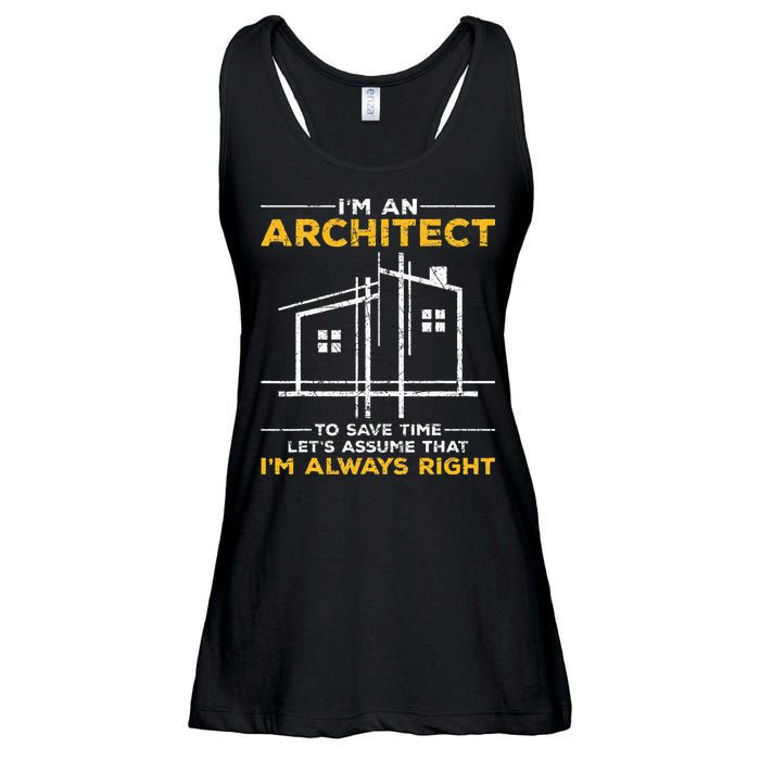 Im An Architect Architecture Funny Architect Ladies Essential Flowy Tank
