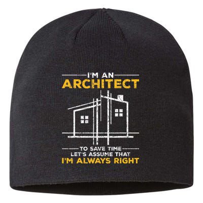 Im An Architect Architecture Funny Architect Sustainable Beanie