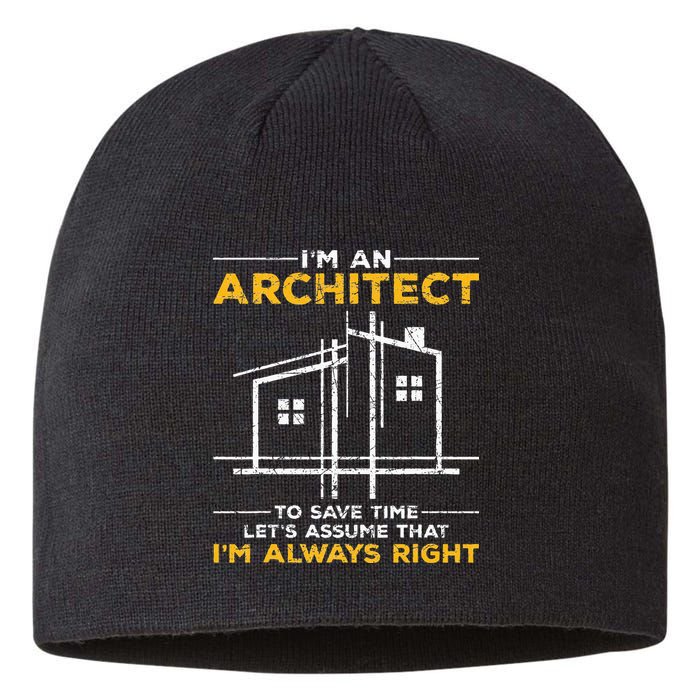 Im An Architect Architecture Funny Architect Sustainable Beanie