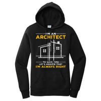 Im An Architect Architecture Funny Architect Women's Pullover Hoodie
