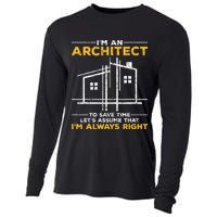 Im An Architect Architecture Funny Architect Cooling Performance Long Sleeve Crew