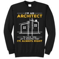 Im An Architect Architecture Funny Architect Tall Sweatshirt