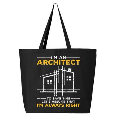 Im An Architect Architecture Funny Architect 25L Jumbo Tote