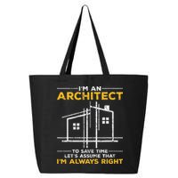 Im An Architect Architecture Funny Architect 25L Jumbo Tote