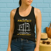 Im An Architect Architecture Funny Architect Womens Tank Top