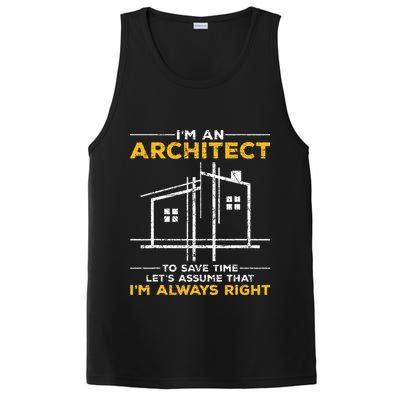 Im An Architect Architecture Funny Architect PosiCharge Competitor Tank