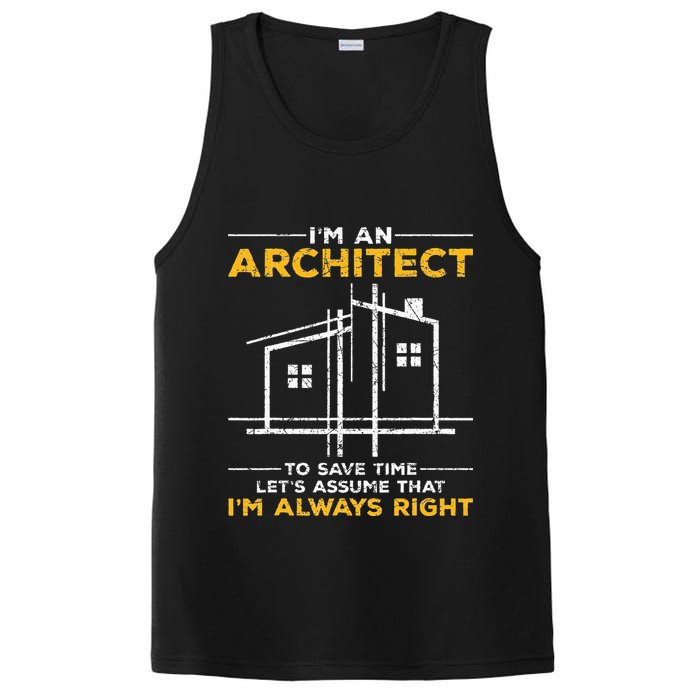 Im An Architect Architecture Funny Architect PosiCharge Competitor Tank