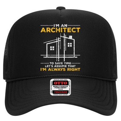 Im An Architect Architecture Funny Architect Trucker Hat