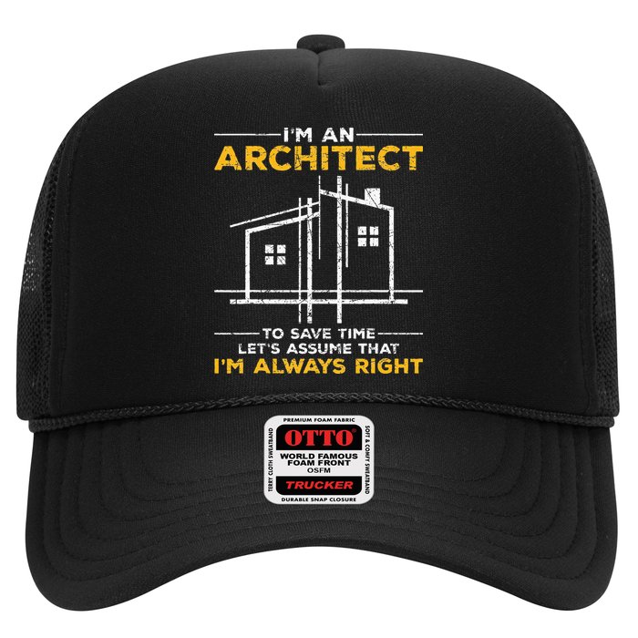 Im An Architect Architecture Funny Architect Trucker Hat