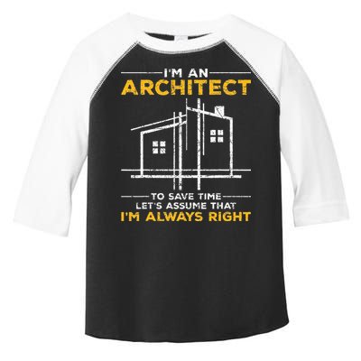 Im An Architect Architecture Funny Architect Toddler Fine Jersey T-Shirt