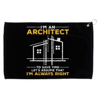 Im An Architect Architecture Funny Architect Grommeted Golf Towel