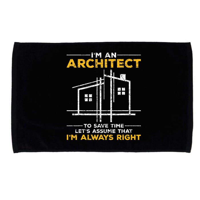 Im An Architect Architecture Funny Architect Microfiber Hand Towel