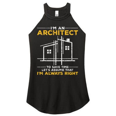Im An Architect Architecture Funny Architect Women's Perfect Tri Rocker Tank