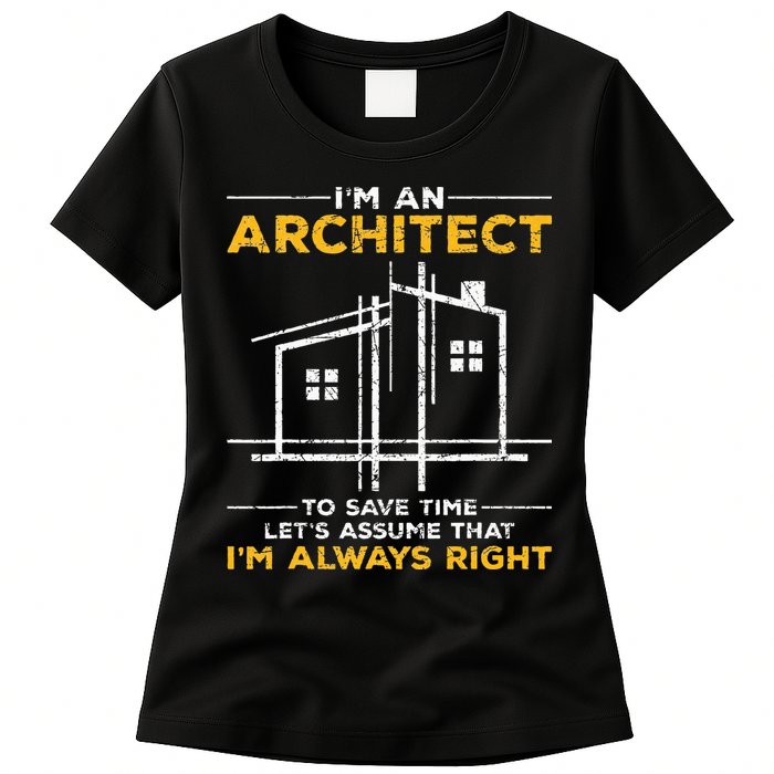 Im An Architect Architecture Funny Architect Womens T-Shirt