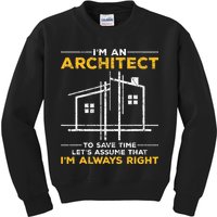 Im An Architect Architecture Funny Architect Kids Sweatshirt