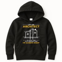 Im An Architect Architecture Funny Architect Kids Hoodie