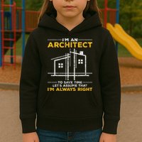 Im An Architect Architecture Funny Architect Kids Hoodie