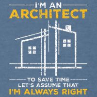 Im An Architect Architecture Funny Architect Garment-Dyed Sweatshirt