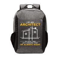 Im An Architect Architecture Funny Architect Vector Backpack