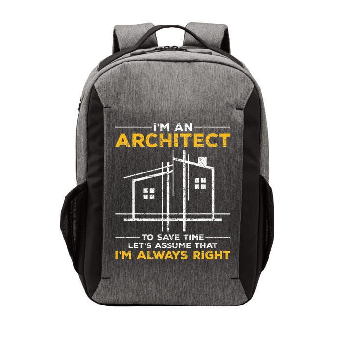 Im An Architect Architecture Funny Architect Vector Backpack
