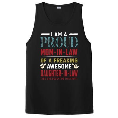 I Am A Proud Mom In Law Of A Freaking Awesome Daughter In Law PosiCharge Competitor Tank