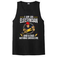 I Am An Electrician Lineman Lineworker Dad Electrical Work PosiCharge Competitor Tank