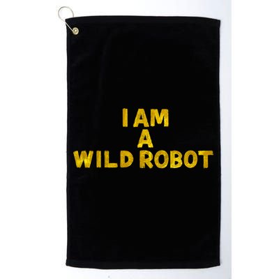 I Am A Wild Robot Gifts Golf Towel