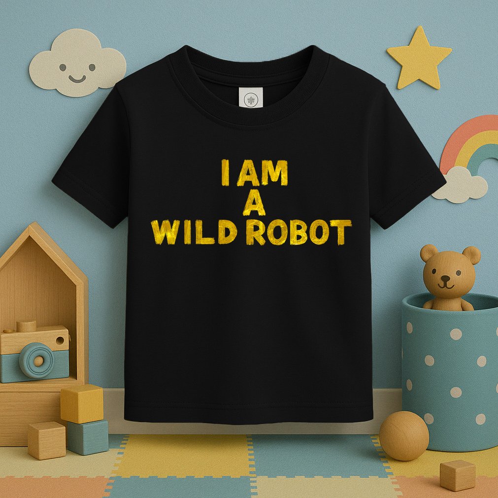 I Am A Wild Robot Gifts Toddler T-Shirt