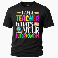 I Am A Teacher Whats Your Superpower Colorful Performance Shirt