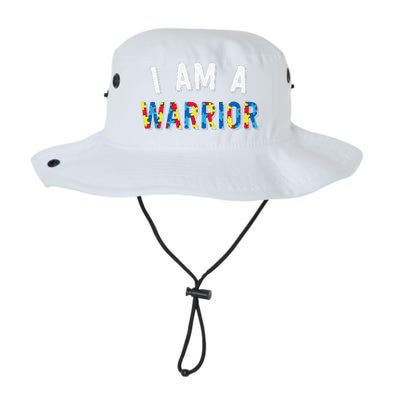 I Am A Warrior Autism Family Puzzle Autism Awareness Legacy Cool Fit Booney Bucket Hat